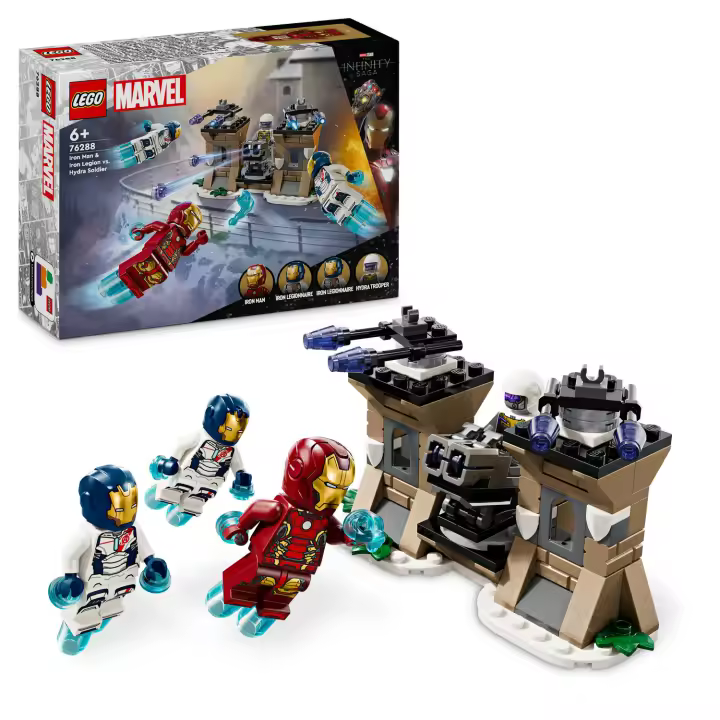Iron Man y Legión de Hierro vs. Soldado de Hydra - LEGO 76288 - 1