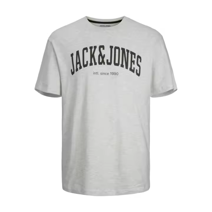 Jack & Jones Hombre Camiseta de Algodón Dde 160 grs Mod JJEJOSH Logo estampado Moda Casual Informal REF 236514 - 1
