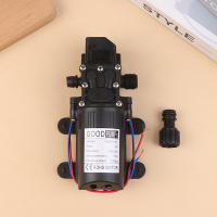 Bomba De Agua Diáfragma Micro Eléctrica 70W DC 12V Para Lavado De Coche Alta Presión Con Interruptor Automático 6L/min Self-priming - details 1