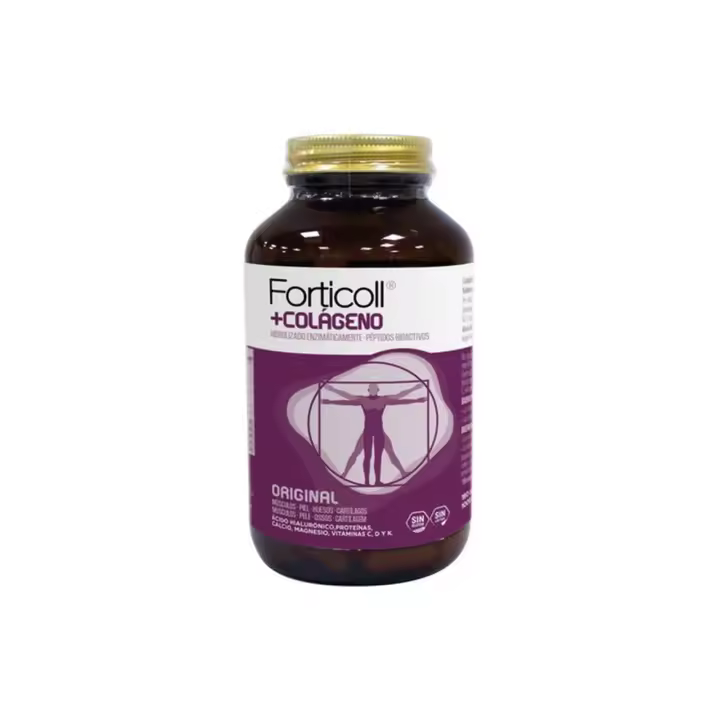 FORTICOLL COLAGENO ORIGINAL PEPTIDOS BIOACTIVOS 180 TABS SIN GLUTEN - SIN LACTOSA - 1
