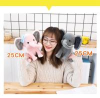 Elefante De Peluche Gris De 25cm Juguete Suave Para Decoración De Habitación De Bebé Muñeco De Almohada Regalo Para Niños Y Adultos - details 14