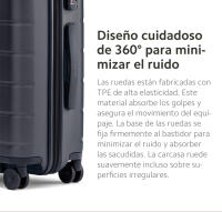 Xiaomi Luggage Classic 20｜Bolsillos de malla con cremallera ｜Cerradura aprobada por la TSA - details 9