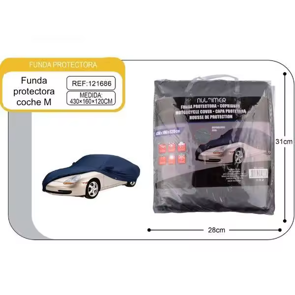 Fundas protectoras para coches, disponibles en 4 medidas - 1