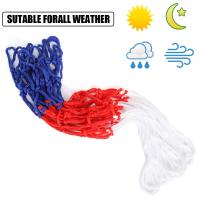 Red De Baloncesto Estándar 1-4PCS Duradera De Nylon Hilo Grueso Tres Colores Universal Reemplazo De Malla Accesorio De Baloncesto - details 5