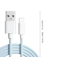 Cable USB-A a Lightning, cable de carga rápida de 2,4 A para teléfono móvil - details 1