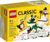 LEGO : 11012 - Classic  - Ladrillos Creativos Blancos - Set con Muñeco de Nieve y Oveja - Juguete de Construcción Educativo - Regalo Original - Edad recomendada mayores de 4 años - details 0