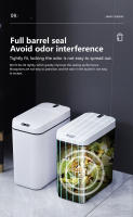 Bandeja De Basura Inteligente 15L Reciclaje Con Sensor Automático Contenedor Eléctrico Impermeable Para Cocina Y Baño - details 9