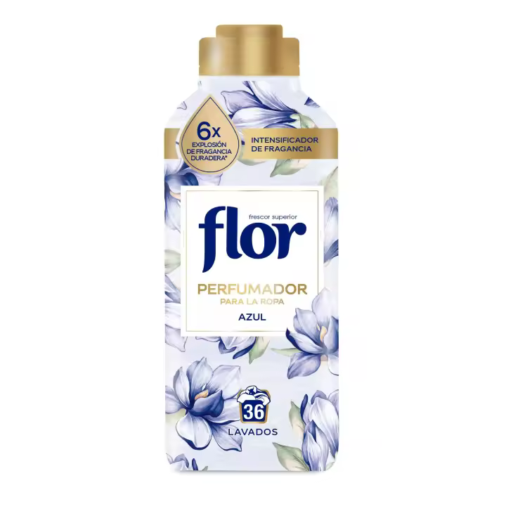 Flor Perfumador Para la Ropa Fragancia Azul 720ml, Disolución Perfecta, Elegante - 1