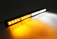 Barra De Luz Estroboscópica LED 16 LEDs Para Coche Camión Emergencia Vehículo Con 26 Modos Rojo Azul Amarillo Señal Lámpara Advertencia - details 6