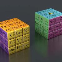 Cubo Mágico 3x3x3 Educativo Juguete Para Niños Y Niñas Elementos Matemáticos Y Químicos Patrones Cúbicos Regalos Para Niños - details 1