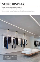 Luz De Techo LED Dimmable Tricolor Para Interiores 220V Decoración Para Cocina Pasillo Sala De Estar Luz Spot LED De Alta Potencia - details 4