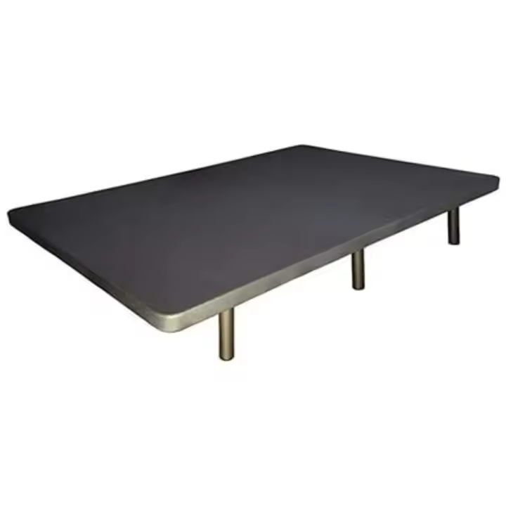 Miroytengo Base Tapizada Gris Marengo 5 Refuerzos Transversales 6cm (90x190 cm) Sin Patas - 1