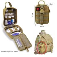 Kit De Primeros Auxilios Táctico Para Campismo Y Emergencias Bolsa De Almacenamiento Militar Herramienta De Sobrevivencia - details 7