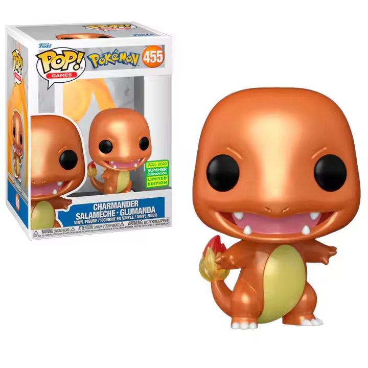 Funko Pop Charmander Poquemon Metalizado Limited Edition 455 - 1