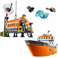 Bloques De Construcción De La Serie Ciudad Aventura Arktik Icebreaker Barco Motocicleta Avión Juguete De Bloques De Plástico Compatible Con Lego Regalo De Navidad Para Niños - details 3