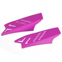 2Pcs Accesorios De Modificación Para Motocicleta Hornos De Casco Adhesivos Y Estilizados Para Suministros De Polyester Unisex - details 5