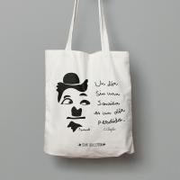 YOSIQUESE Bolsa de Tela Star Collection | Modelo: 'Chaplin' | Productos y regalos solidarios hechos por personas con discapacidad - details 2