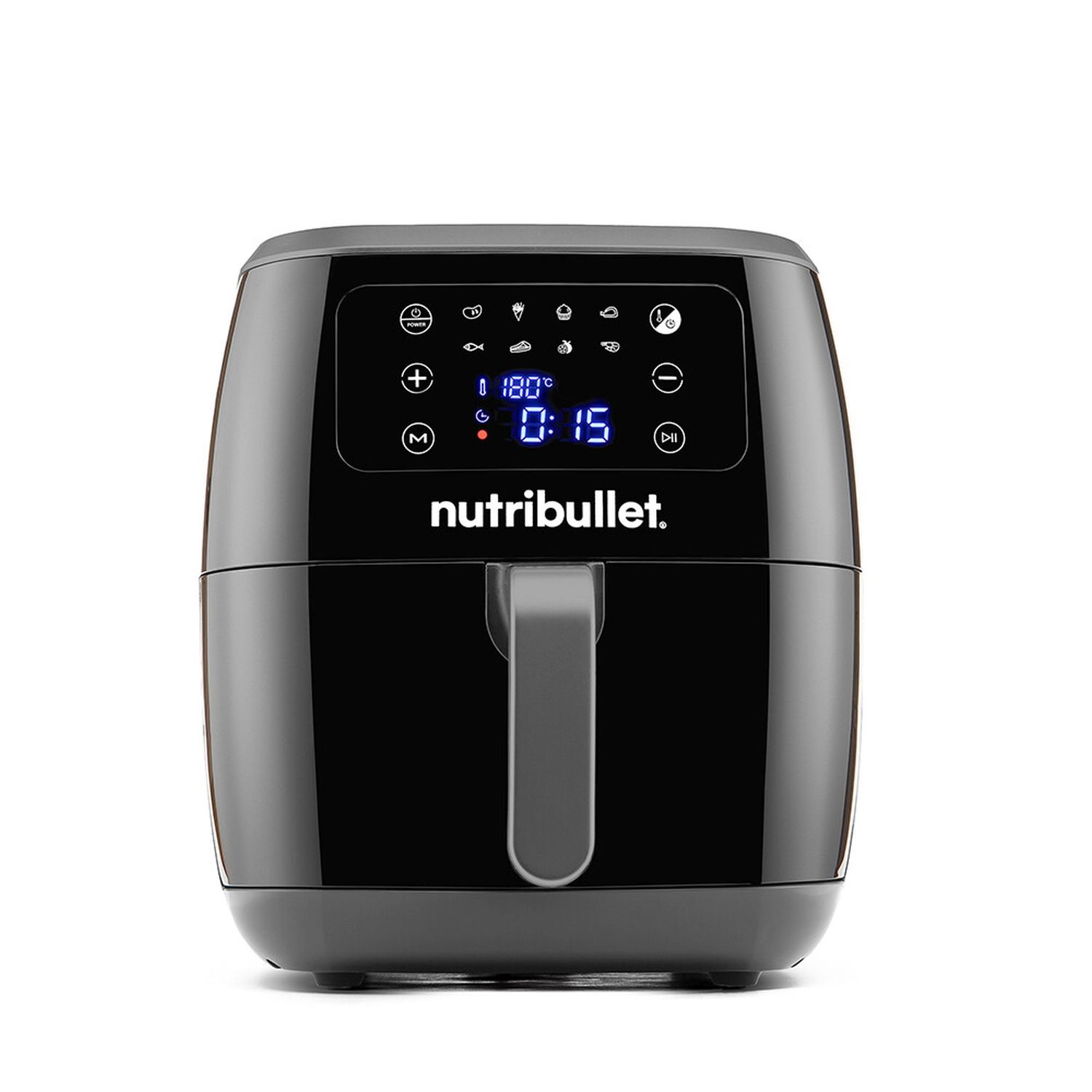 Nutribullet Freidora de Aire XXL Digital - 7L de Capacidad - NBA071 Negro | Cocina Saludable Sin Aceite