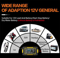 Cargador Rápido Inteligente De Batería De Coche 12V 6A Para Agua Y Gel Pulso Reparación De Celdas De Plomo-Acidez EAFC - details 1