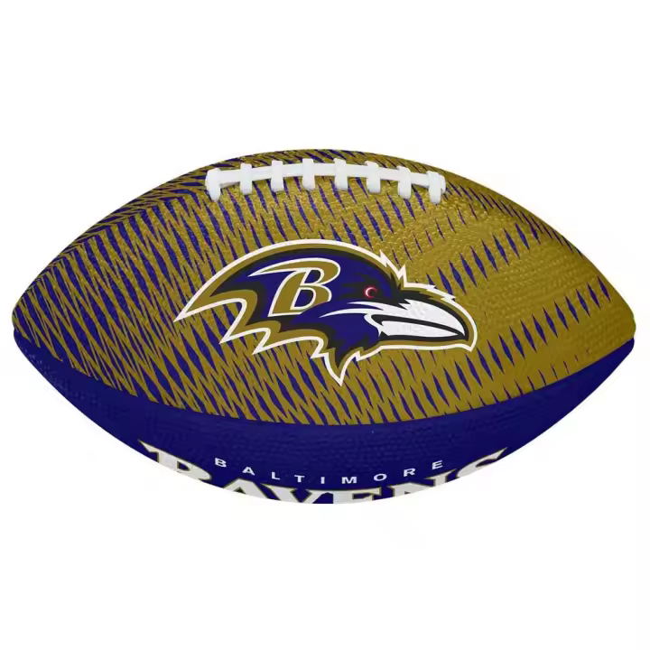 Wilson Balón De Fútbol Americano Nfl Team Tailgate Baltimore Ravens - 1