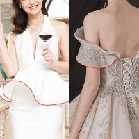 Rol De Encaje De Plástico Para Vestidos De Novia Camisones Corset Bañadores Sombreros Bolsos Lencería 5-20m 5-10mm - details 4