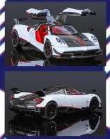 Modelo De Coche Supercar Pagani Huayra BC a Escala 1:24 Con Sonido Y Luz Juguete De Colección Para Niños Regalo De Cumpleaños - details 10
