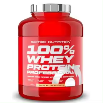 100% WHEY PROTEIN PROF. 2350G CREMA DE CACAHUETE - 1