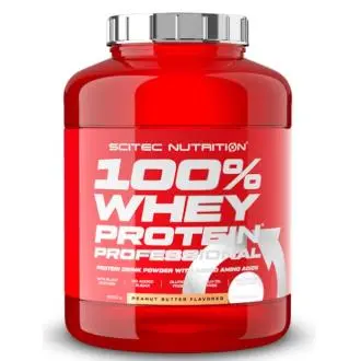 100% WHEY PROTEIN PROF. 2350G CREMA DE CACAHUETE - 1