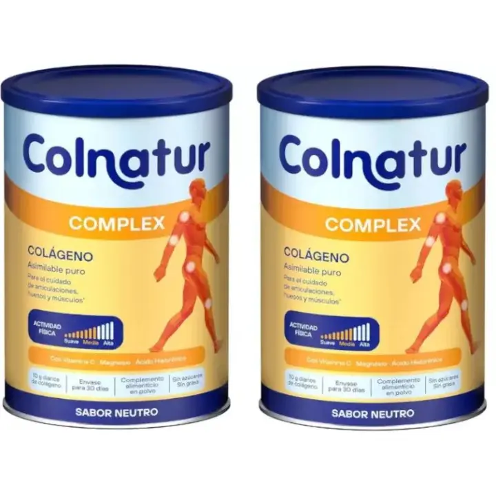 COLNATUR COMPLEX COLAGENO SABOR NEUTRO DUPLO 2X330G - 1