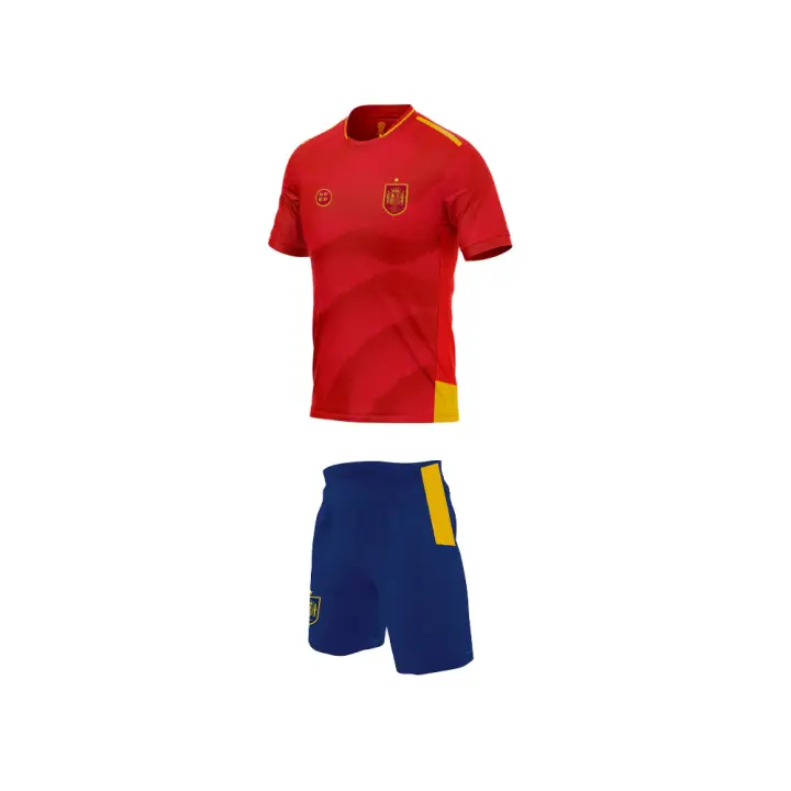 RFEF Camiseta y Pantalón Selección Española Replica Oficial Temporada 2024 - Talla Niños - 1