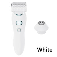 Kit De Epilador Eléctrico Para Mujeres 2 En 1 Doble Cabeza Impermeable Trimmer De Cuerpo Y Peluca Para Eliminación Rápida De Vello En Bikini Y Axilas - details 4