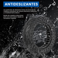 ANSENI Ruedas Macizas 10Pulgadas (10x2.125) para patinete Xiaomi 4 lite (2nd gen),Navee V25i Pro,Rueda de Repuesto Antipinchazo Compatible con Smartgyro Ziro, Vivobike S2 Max,S3 Max - details 3