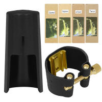 Accesorios Para Instrumentos De Madera SLADE Boquilla De Fagot Alto Tenor Soprano Con Ligadura Y Cubierta Cierre De Cuero Para Saxofón - details 0