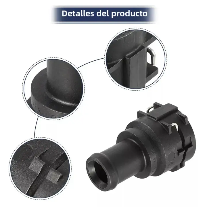 Tubo De Enfriamiento Del Motor Para Coche Flange Radiator Para Golf MK4 A5 Q2 Q3 3B0122291B Pieza De Automóvil Tubo De Antifreeze - 1