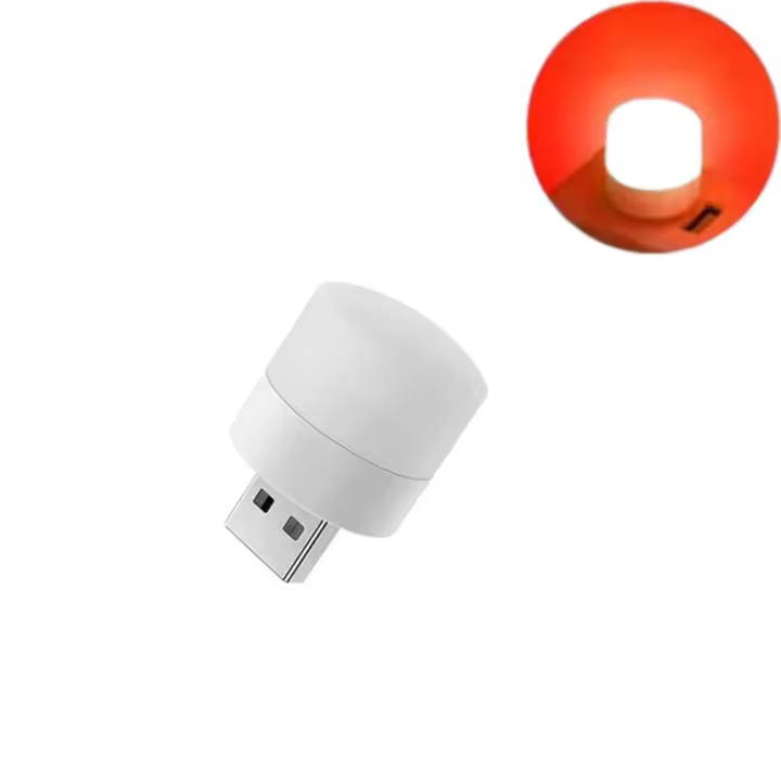 Lámpara LED Portátil Mini Para Lectura Colorida Con USB Y Carga Como Power Bank Protección Ocular Luz Nocturna Para Libros - 1