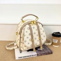 Mochila De Hombro Casual Para Mujer Con Estampado Vintage Y Correa Ajustable Bolso De Comercio Con Cierre De Cremallera - details 4