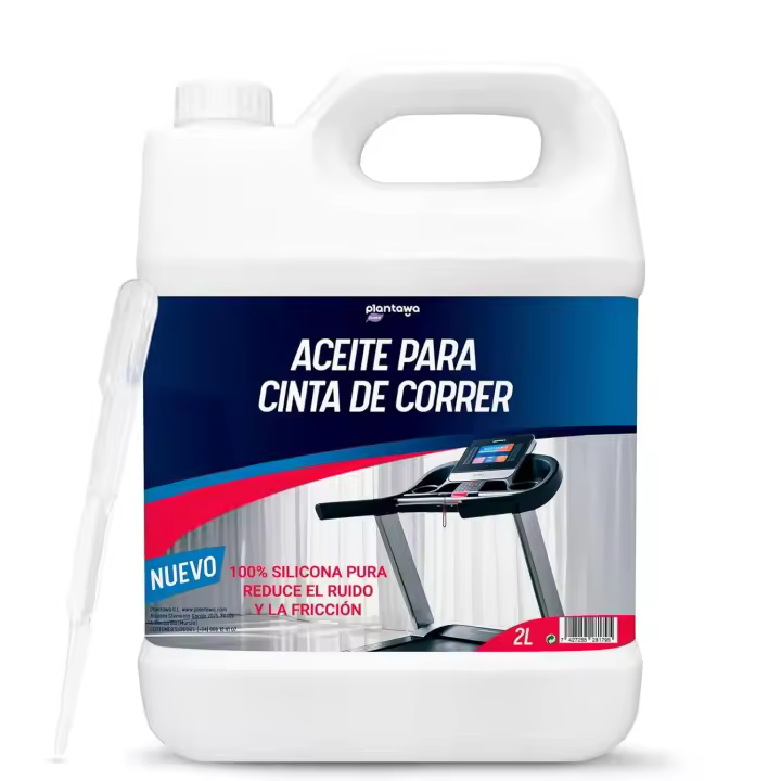 Plantawa Aceite para Cintas de Correr 2L | Lubricante Silicona Cinta Correr. Ideal para Gimnasios, Cintas Domésticas. Aplicación Precisa. Apto para todas las cintas de correr.… - 1