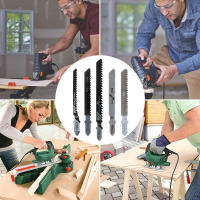 Juego De 16 Hojas De Sierra Jigsaw T Shank Para Madera Y Metal Herramienta De Corte Rápido T119BO/T119B/T111C/T118B/T118A Para Trabajos De Carpintería - details 6