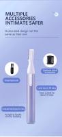 Afeitadora De Cejas Eléctrica Multifuncional Lavable Para Hombres Y Mujeres No Daña La Piel Como Un Cuchillo De Bebé - details 10