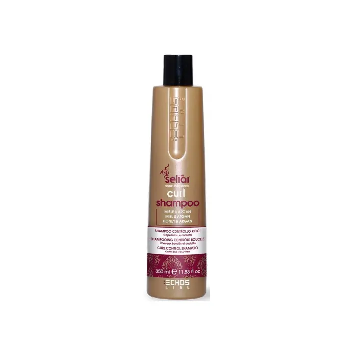 ECHOSLINE CHAMPU CURL CONTROL RIZOS ARGAN Y MIEL 350ML - 1