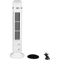 Ventilador de Torre sin Aspas, Silencioso, portátil, ostilante de 90 Grados, USB, ventilador de escritorio, ventilador de refrigeración Eléctrico Silencioso de 34 dB with Luz para el hogar, dormitorio, oficin (Blanco) - details 0