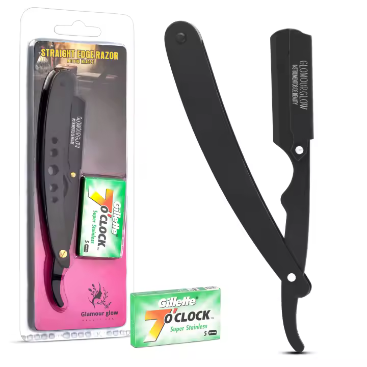 NR HERMANO ESPAÑOL Maquinilla de Afeitar de Barbero NR Hermano Español con Cuchillas Gillette - 1
