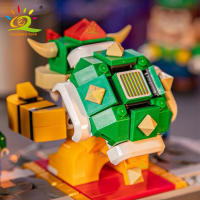 Bloques De Construcción DIY Para Niños 491Pcs Koopa De Juegos Japoneses Cartoon Plataforma De Combate Juguetes Educativos Para Cumpleaños Regalo Para Niños Y Adultos - details 0