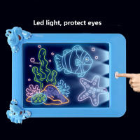Tablet De Dibujo Magicpad Para Niños Tablero De Espejo LED Para Dibujar Y Escribir Juguete Educativo De Plástico Sin Batería Apto Para Edades 3-12 - details 3