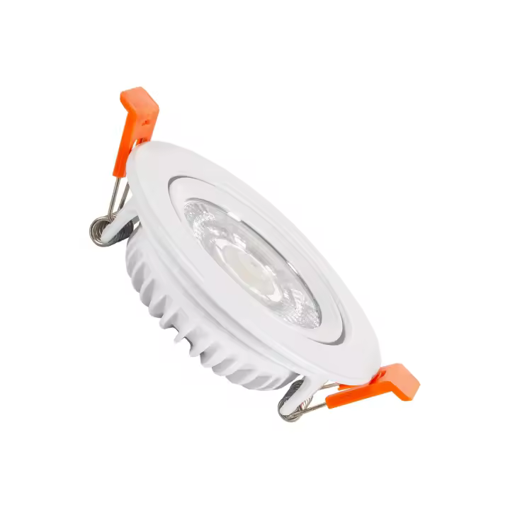Ledkia Foco Downlight LED 5W Circular COB CRI90 Slim Corte Ø 75 mm No Flicker 2700K Blanco Cálido - 1