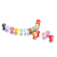 Lotes De 10/20 Piezas De Bolas Redondas De Resina Imitación Ojo De Gato Para Fabricación De Joyería DIY Pulseras Collares Accesorios Tamaño 8/10/12mm - details 4