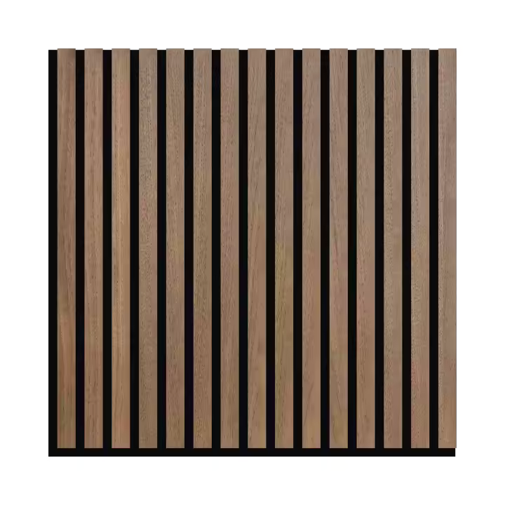 Decorativo de Madera Phoenix Technologies - Panel Acústico Aislamiento Acústico Modular 60x60 - Absorción Eficiente - Pack 4 - 1