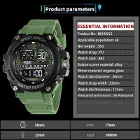 Reloj Deportivo Digital De Lujo Para Hombre Con Calendario Y Cronómetro Impermeable Reloj De Pulsera De Cuarzo Resistente Al Agua Para Exteriores - details 9