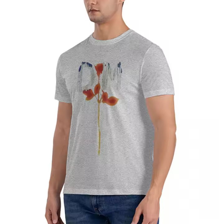 Camiseta De Algodón 100% Para Hombre Estilo Casual Con Diseño De Arte Cool Mode Manga Corta Para Todo El Año Regalo De Cumpleaños - 1