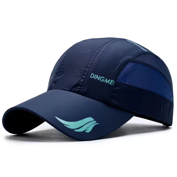 SSITO Gorra para Corver de Verano, sombrero para el sol de Malla de Secada para Exteriores, Ligero, transpirable, tamaño ajustable, Negro - 1